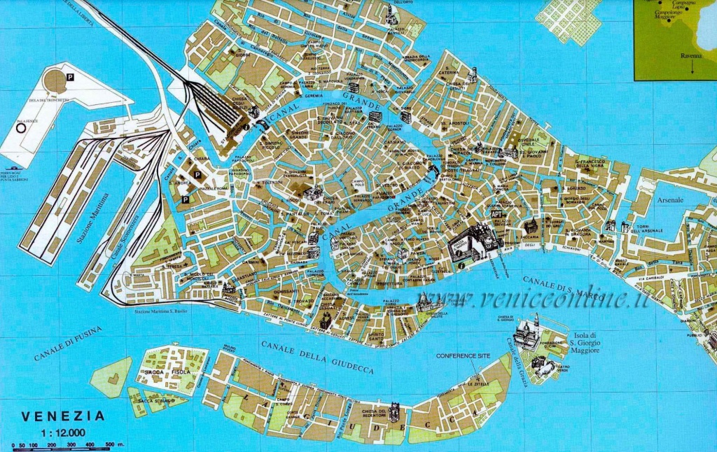Large Venice Maps For Free Download And Print | High-Resolution And - Venice Printable Tourist Map