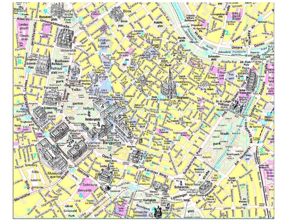 Large Vienna Maps For Free Download And Print | High-Resolution And - Vienna Tourist Map Printable