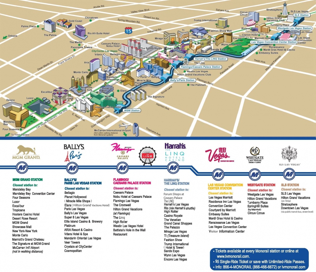 Las Vegas Strip Hotels And Casinos Map | Las Vegas | Las Vegas Strip - Printable Las Vegas Strip Map 2017