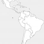 Latin America Blank Map Printable Central South World North Maps   Printable Blank Map Of Central America