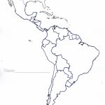 Latin America Map Blank Save Btsa Co Within Of North And South With   Blank Map Of The Americas Printable