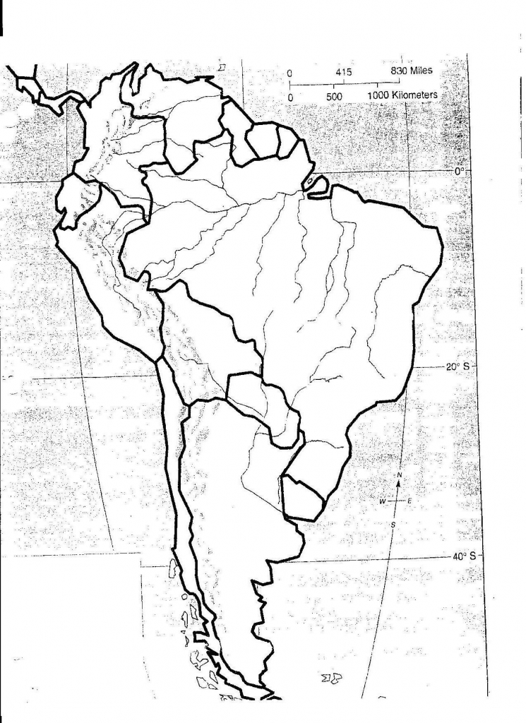 Latin America Physical Feature Map Sample Pdf Us Features Quiz Game - South America Physical Map Printable