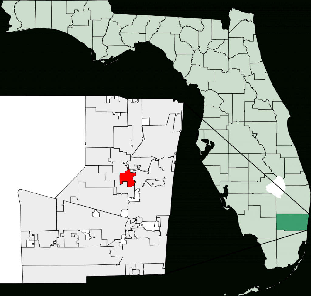 Lauderdale Lakes, Florida - Wikipedia - Miami Lakes Florida Map