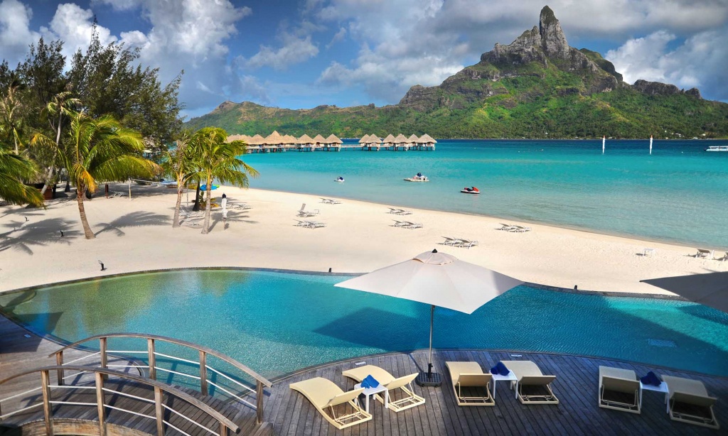 Le Meridien Bora Bora Resort, Starwood Hotel | Tahiti - Starwood Hotels California Map
