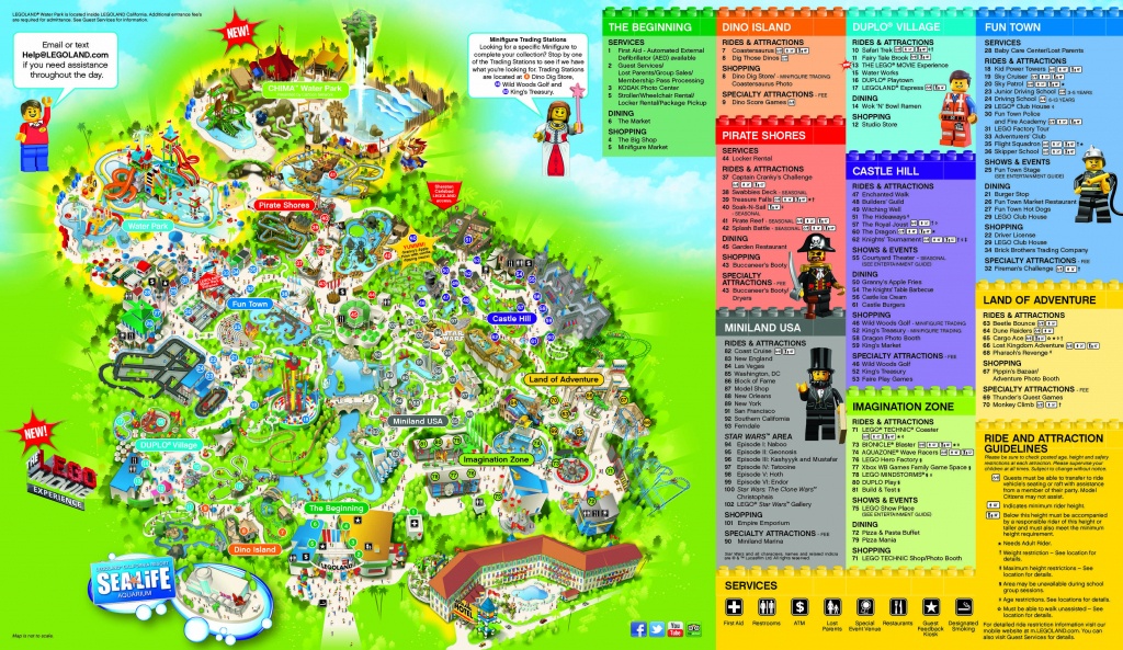 Legoland San Diego Map | Woestenhoeve - Legoland Map California Pdf