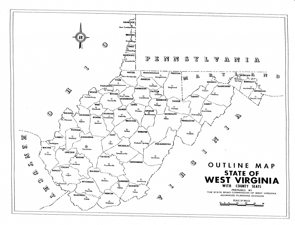 Lesson Images - Virginia County Map Printable