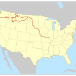 Lewis And Clark National Historic Trail   Wikipedia   Lewis And Clark Trail Map Printable