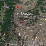 Lightning Leaves Behind Many Fires In Oregon   Wildfire Today   California Oregon Fire Map
