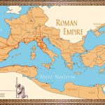 Link Library   Roman Empire Map For Kids Printable Map