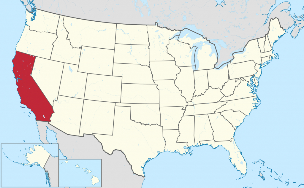 List Of Cities And Towns In California - Wikipedia - California Map With States