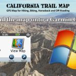 Load California Trail Map Onto A Garmin Gps Using Windows   Youtube   Garmin California Map