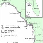 Location Map Of Florida Big Bend Marsh Coast On The Gulf Of Mexico   Gulf Of Mexico Map Florida