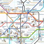 London Attraction Map With Tube – Uk Map   Printable Map Of The London Underground