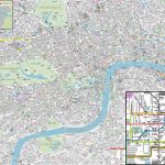 London Maps   Top Tourist Attractions   Free, Printable City Street   Printable City Maps