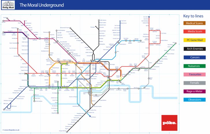 Printable London Tube Map 2010