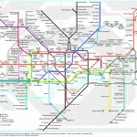 London Underground Map Translated Into German | Londoner U Bahn Plan   London Metro Map Printable