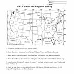Longitude And Latitude Printable Worksheet | Latitude And Longitude   Printable Map Worksheets
