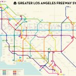 Los Angeles Freeways   Map Of Southern California Freeway System
