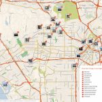 Los Angeles Printable Tourist Map | Sygic Travel   Los Angeles Tourist Map Printable