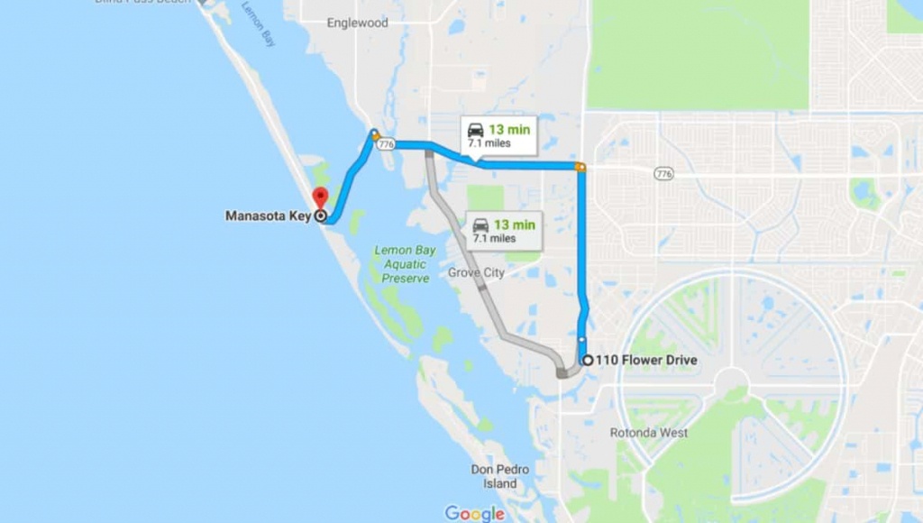 Lot - Rotonda West, Florida - 7 Miles From The Sea | Terrenos Na Florida - Rotonda Florida Map