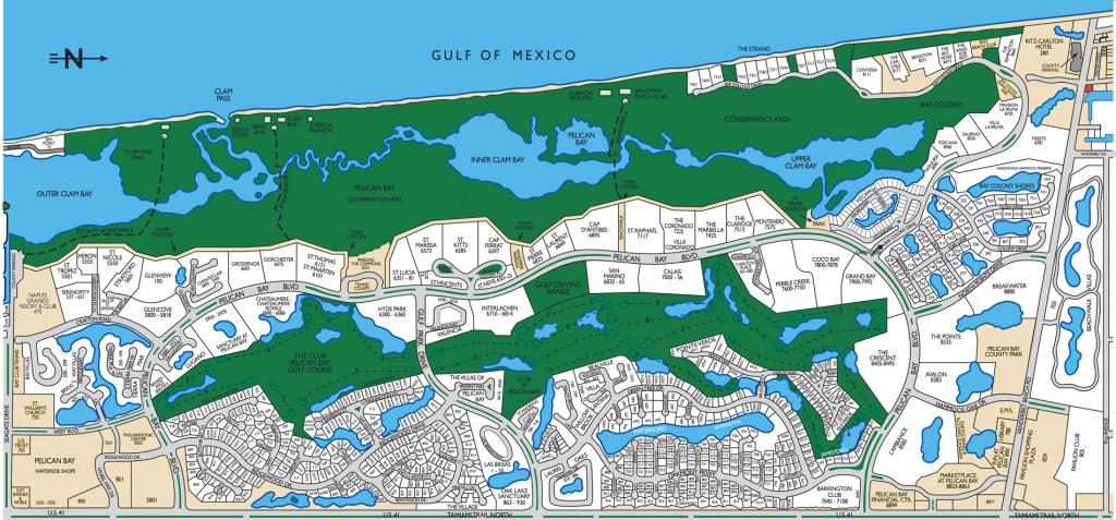 Lugano Pelican Bay Naples, Florida - Pelican Bay Florida Map