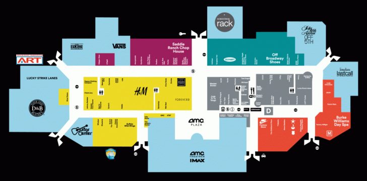 Southern California Outlet Malls Map