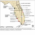 Manatees And Warm Water Refuges   Marine Mammal Commission   Manatee Florida Map