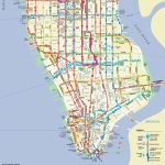 Manhattan On A Map And Travel Information | Download Free Manhattan   Printable Manhattan Bus Map