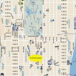 Manhattan Street Map And Travel Information | Download Free   Manhattan Road Map Printable