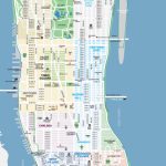 Manhattan Streets And Avenues Must See Places New York Top Tourist   Printable Map Of Manhattan Pdf
