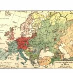 Map   Europe   Linguistic Map 1907 (Vintage Map Website For Printing   Europe Travel Map Printable