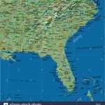 Map Maps Usa Florida Caribbean Stock Photo: 3933732   Alamy   Map Of Florida And Caribbean