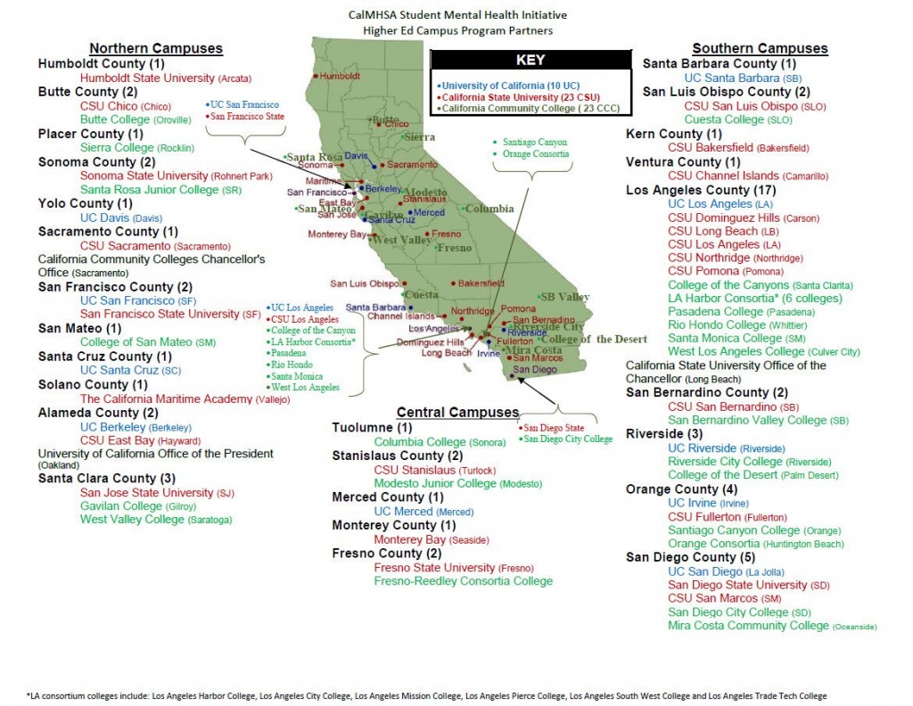 Map Of All U.c. Schools In California - Yahoo Image Search Results - Colleges In California Map