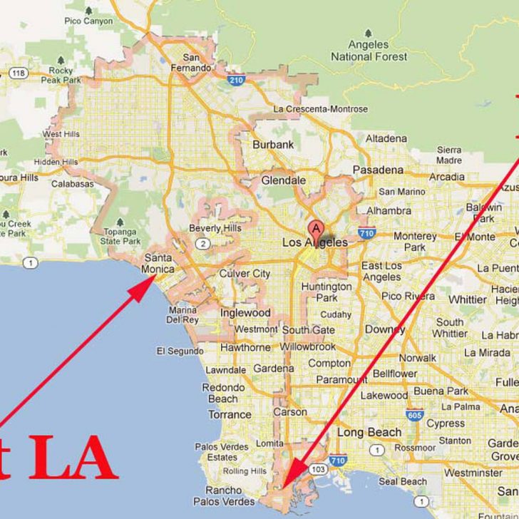 Google Maps Calabasas California