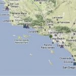 Map Of California Beaches And Cities – Map Of Usa District   Southern California Beach Towns Map