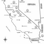Map Of California Coloring Page | Free Printable Coloring Pages   Blank Map Of California Printable