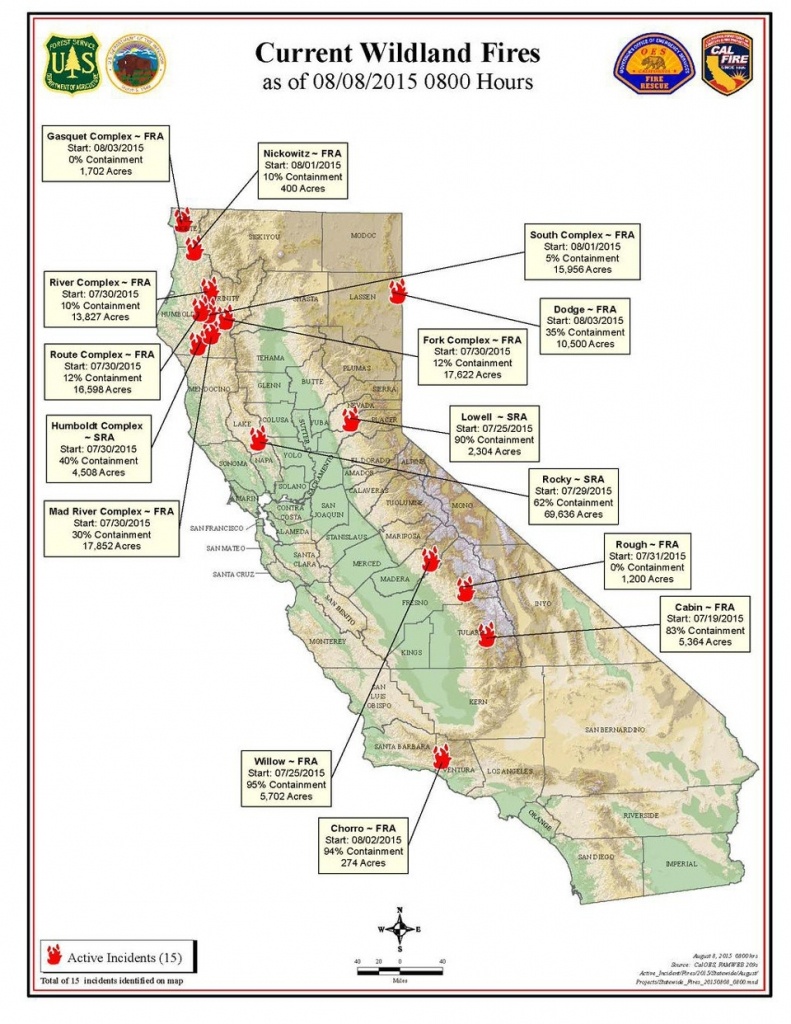 Map Of California Fires 2015 – Map Of Usa District - California Fire Map Right Now