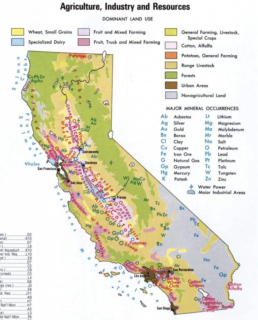 Map Of California National Parks And Monuments And Travel - Northern California National Parks Map