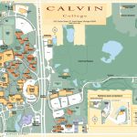 Map Of Calvin College Campus | Maps | Campus Map, College, College   Texas Southmost College Map