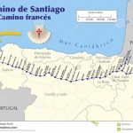 Map Of Camino De Santiago French Route Vector Stock Vector   Printable Map Of Camino De Santiago