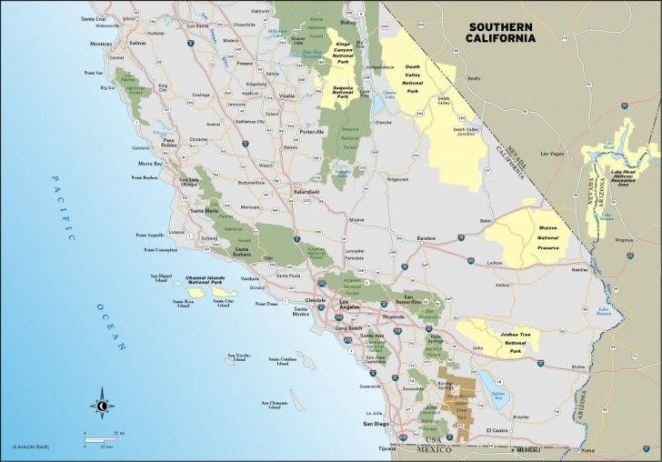 Central California Beaches Map