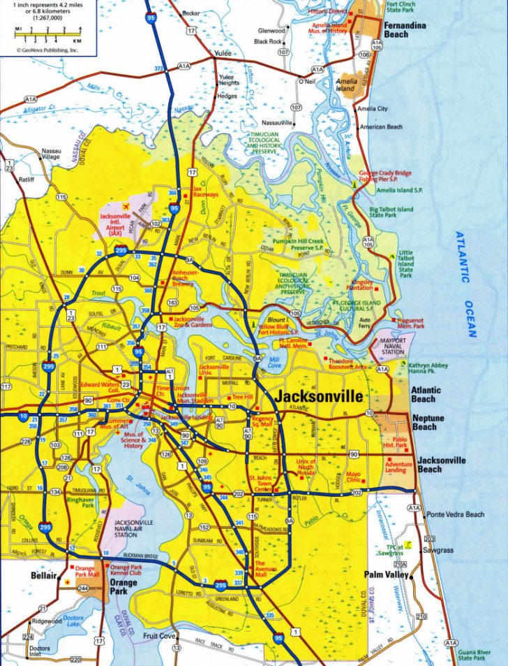 Road Map Of Central Florida
