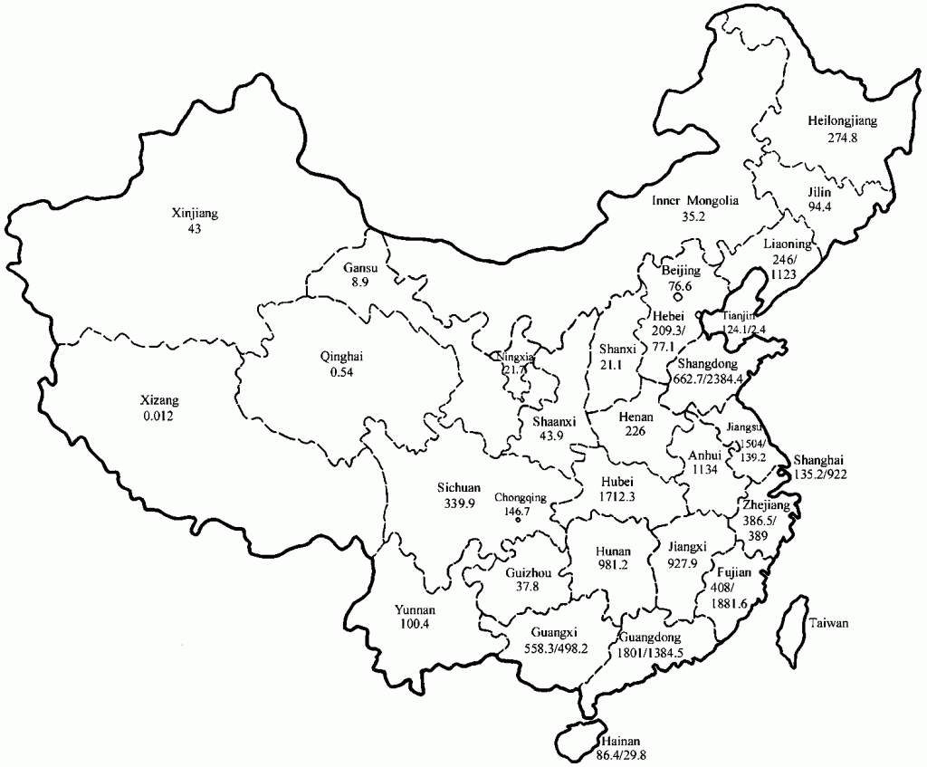 Map Of China Coloring Page - Coloring Home - Free Printable Map Of China