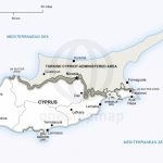 Map Of Cyprus Political   Printable Map Of Cyprus
