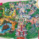 Map Of Disneyland Paris And Walt Disney Studios Regarding Disneyland   Printable Disneyland Map 2015