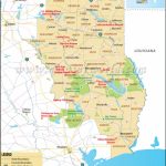 Map Of East Texas, East Texas Map   East Texas Lakes Map