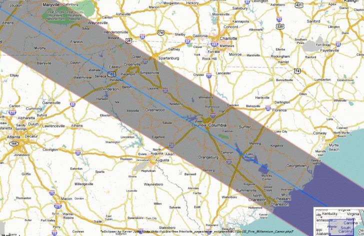 Printable Eclipse Map