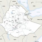 Map Of Ethiopia Political   Printable Map Of Ethiopia