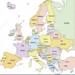 Map Of Europe Cities And Countries European Capitals Replaced   Printable Map Of Europe With Capitals