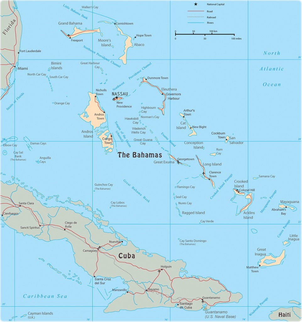 Map Of Florida And Bahamas The | D1Softball - Map Of Florida And Bahamas
